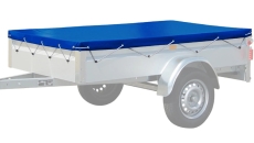 Flachplane 201 x 180 cm - Stema AN750+Basic 750/850/1000 Blau