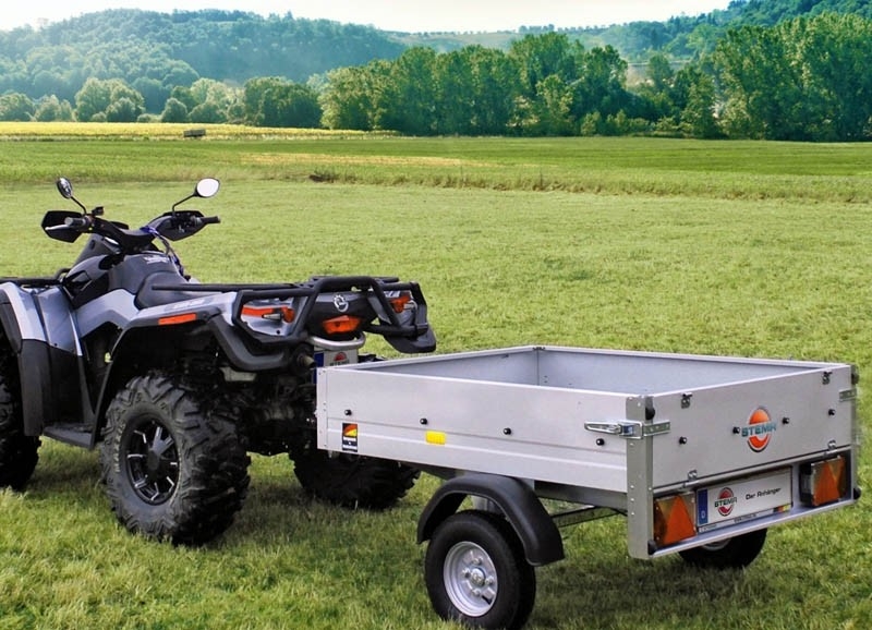 PKW & ATV - Quad Anhänger STEMA Mini 134 x 108 350 kg ungebremst